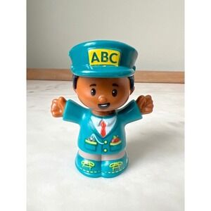 ABC Train Engineer Conductor Fisher-Price Little People 2016